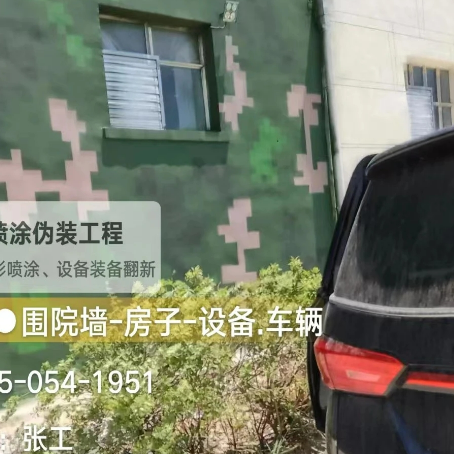 新乡数码迷彩漆施工